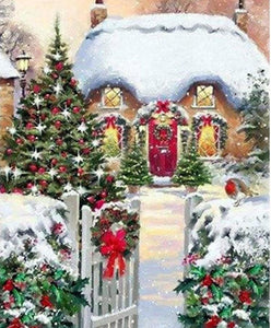 Xmas diamond painting
