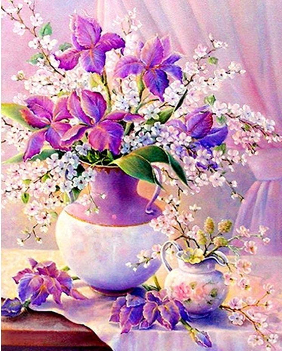 lavender diamond painting kit