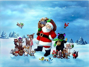 santa diamond paintings