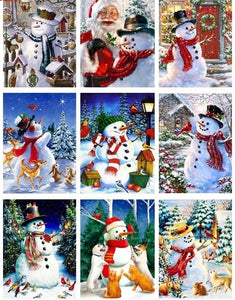 Christmas paintings