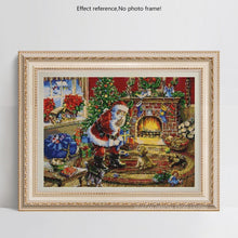 Load image into Gallery viewer, Santa on Christmas 5D Diamond Painting Kits