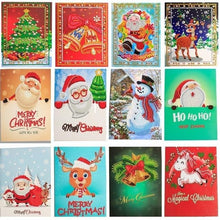 Load image into Gallery viewer, Christmas Greeting Cards Diamond Painting