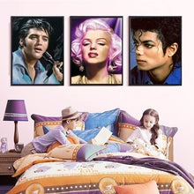 Load image into Gallery viewer, Marilyn Monroe, Elvis &amp; Michael Jackson Square Diamond Painting Kits