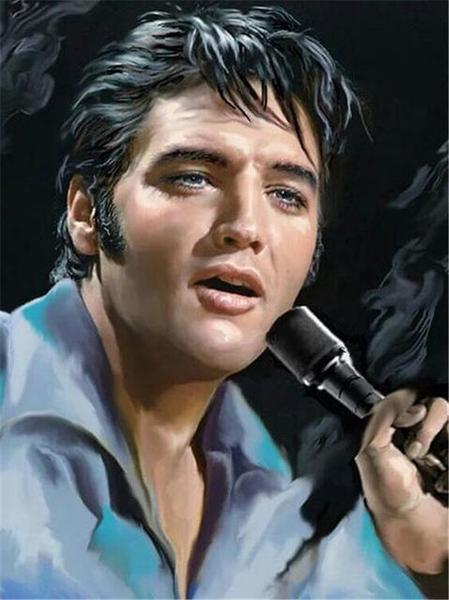 Elvis Presley Tribute Diamond Painting Kit  Full Square / Round Squar– Diamond  Paintings Store