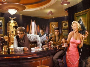Marilyn Monroe, Elvis & Michael Jackson Square Diamond Painting Kits