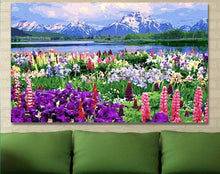 Load image into Gallery viewer, Beautiful Blossoming Flowers - Paint by Numbers