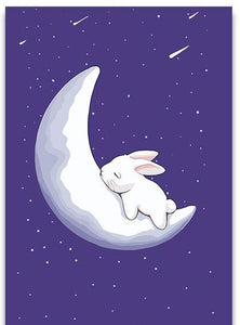 Cute Rabbit Paintings for Kids PBN