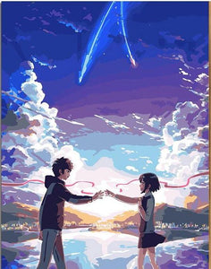 anime paint by numbers