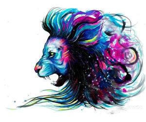 lion diamond painting