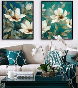 Floral Wall Decor - Paint by Number Kits