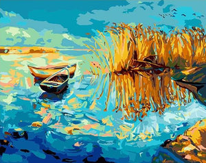 Boats, Ships and Oceans 12 Paint by Numbers